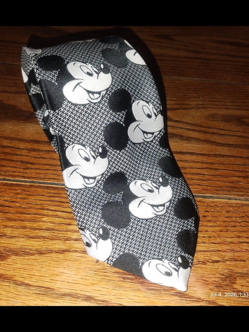Vintage Cervantes For Disney Mickey Mouse Tie